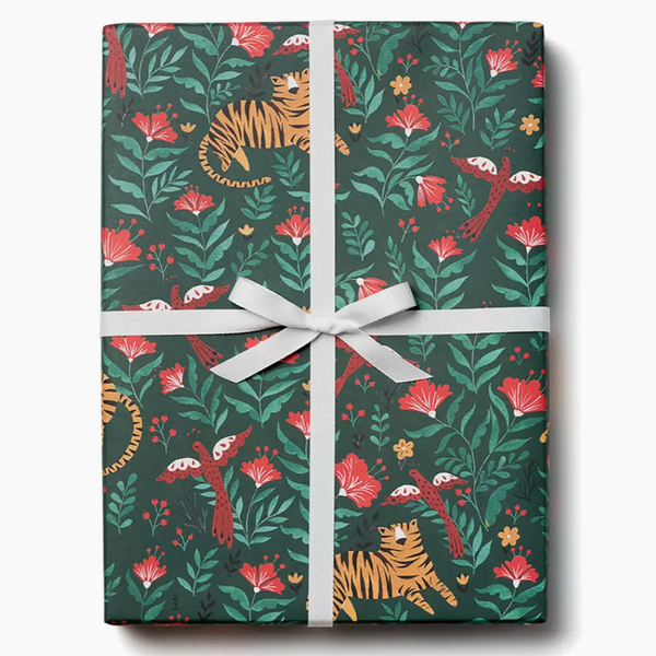 Tiger wrapping paper -single sheet