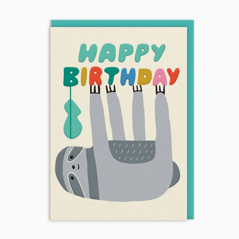 Sloth Happy Birthday -Suzy Ultman -birthday