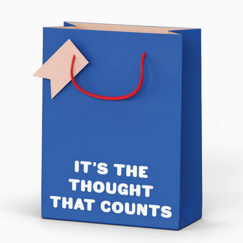 It's the Thought That Counts Gift Bag -small