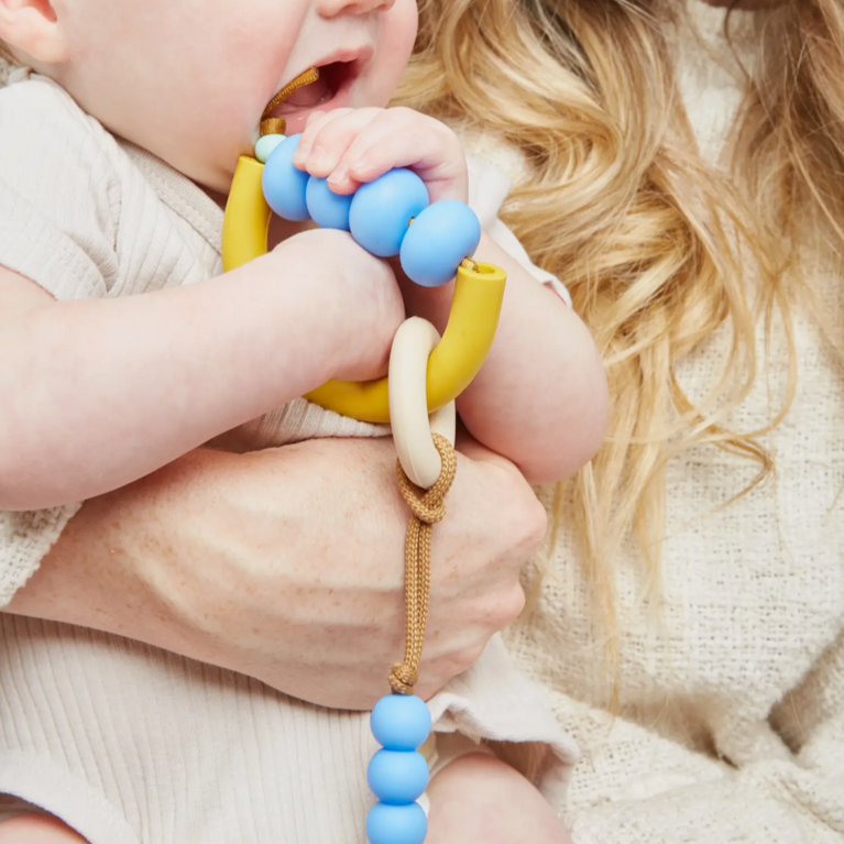 Pacific Arch Ring Teether + Clip Set