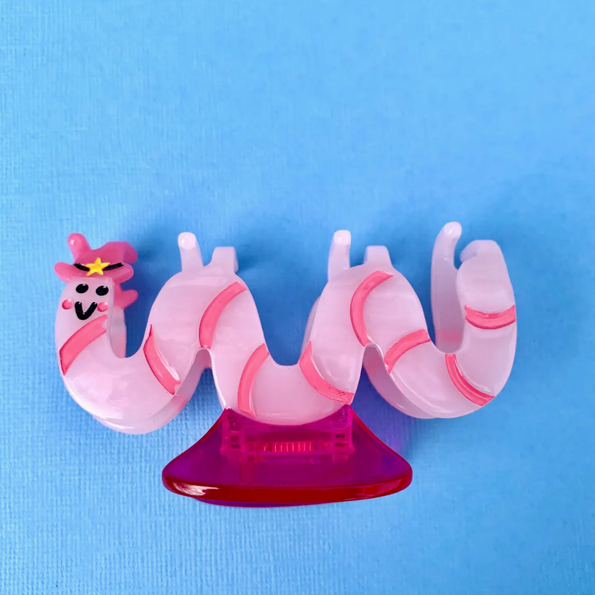 Cowboy Worm Hair Claw