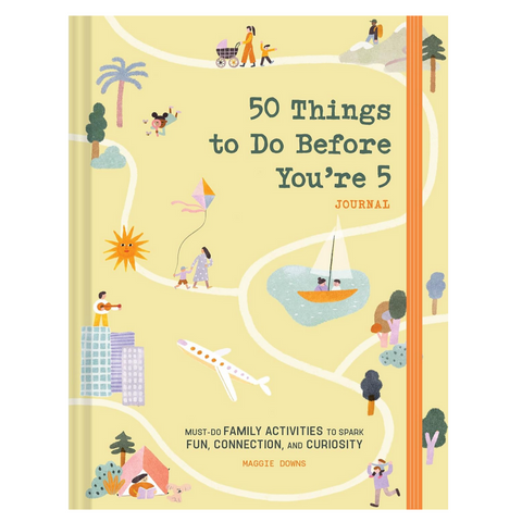 50 Things to Do Before You're 5 Journal (3-5yrs)