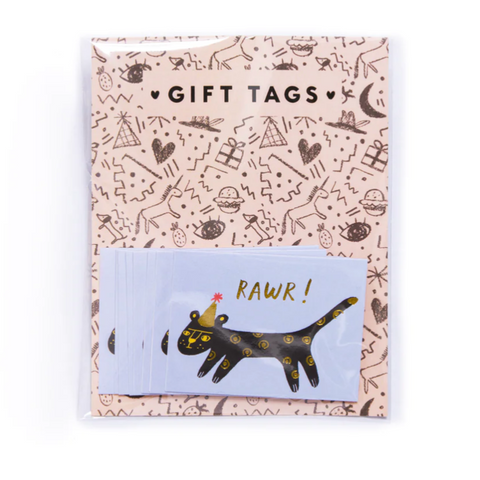 Rawr! - Mini Card Gift Tags 8pk