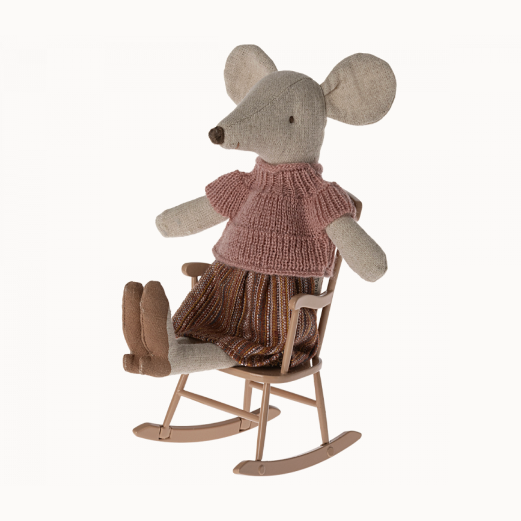 Rocking Chair for Mouse - dark powder