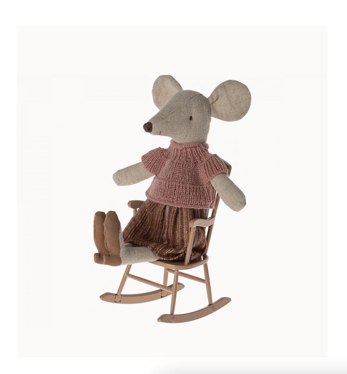 Rocking Chair for Mouse - dark powder