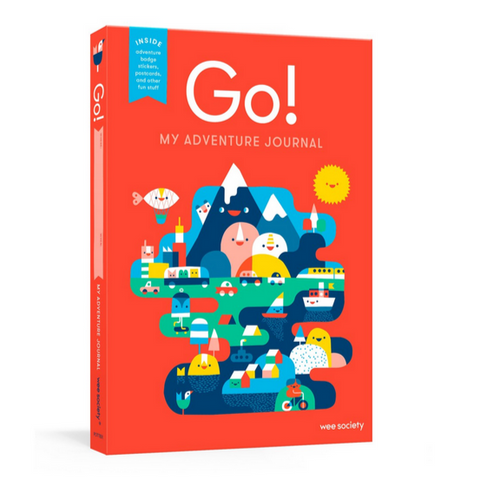 Go! (Red): A Kids' Interactive Travel Diary and Journal (4-8yrs)