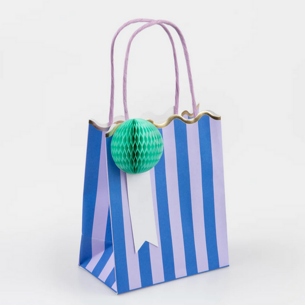 Stripe Party Bags (pk8)