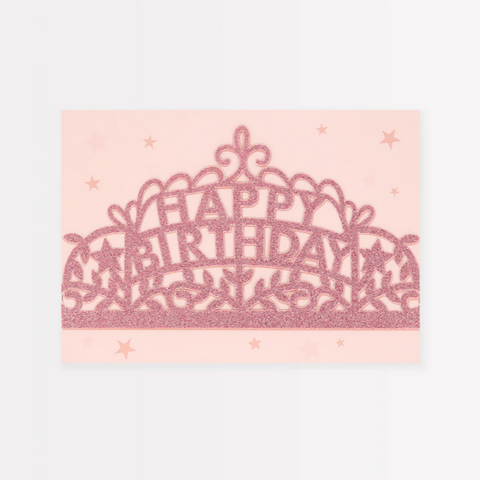 Wearable Pink Tiara -birthday