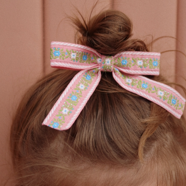 Ribboned Bow with Elastic (2pk)