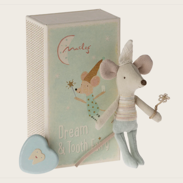 Tooth Fairy Mouse in Matchbox - little brother