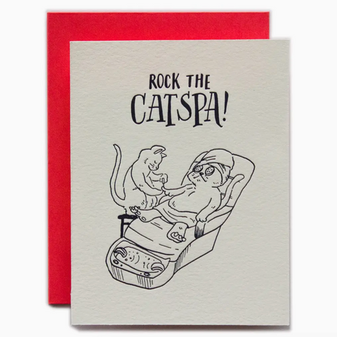 Rock The Catspa Card -hello/love