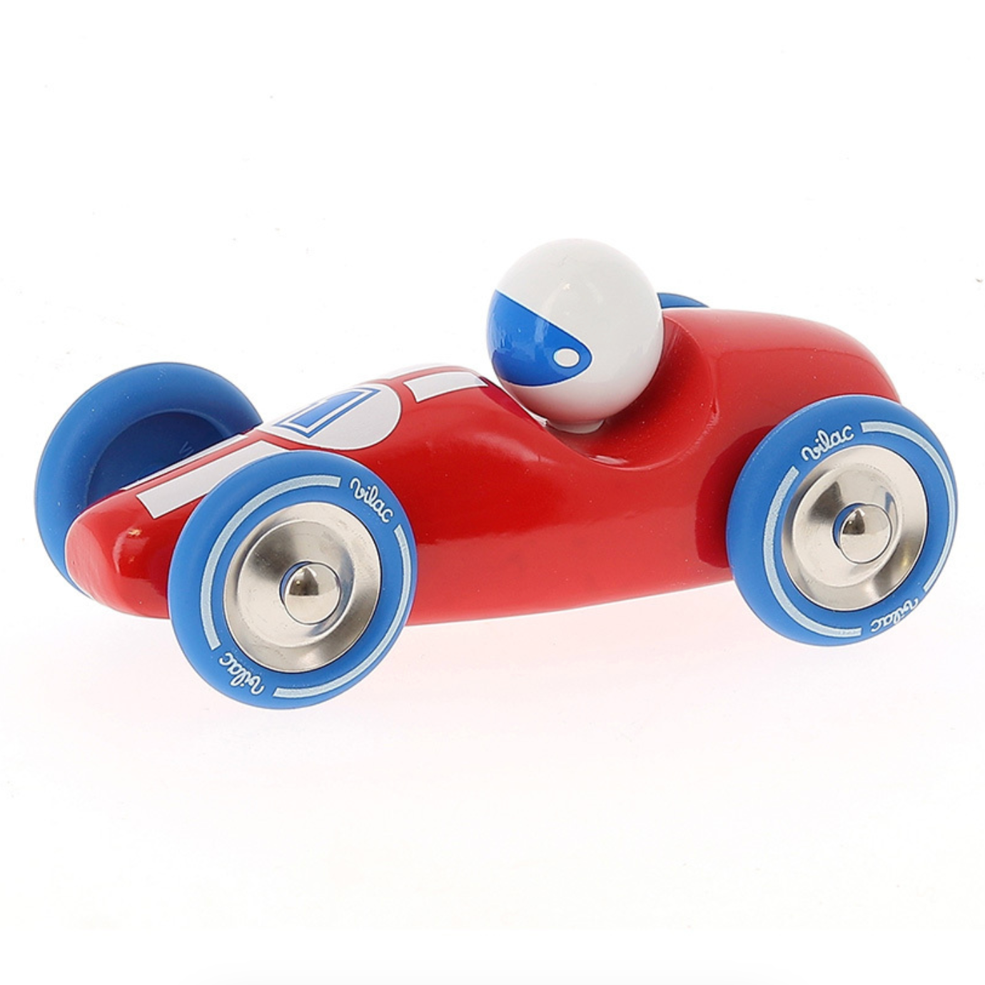 Large Grand Prix Vintage Race Car -red