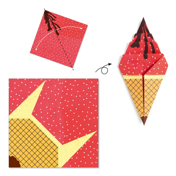 Sweet Treats Origami Paper Craft Kit  (5-8yrs)