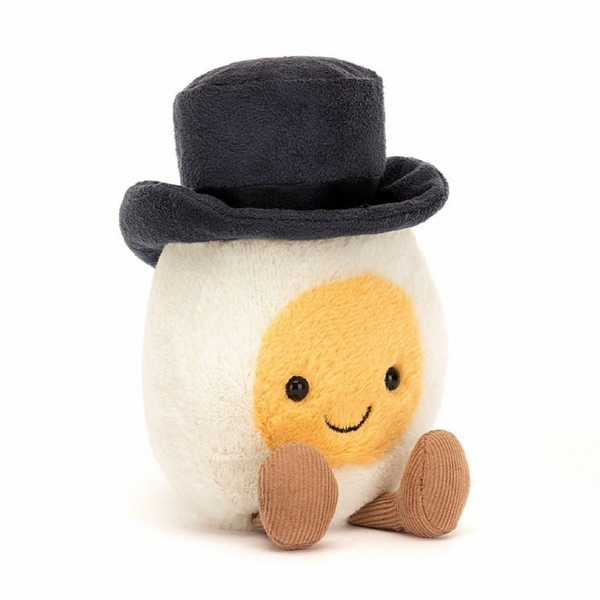 Jellycat Amuseable Boiled Egg Top Hat