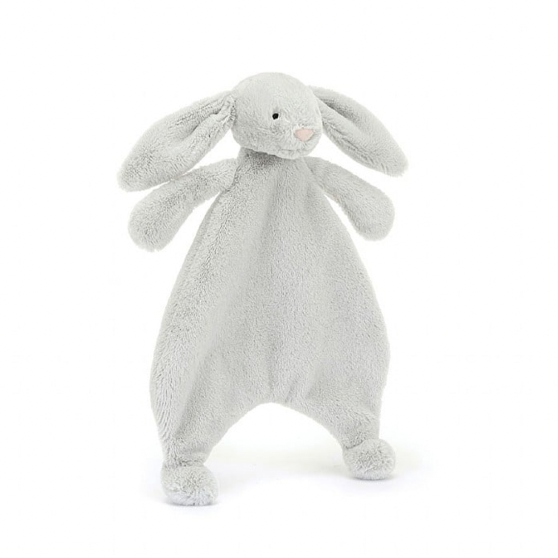 Bashful Silver Grey Bunny Lovie Comforter