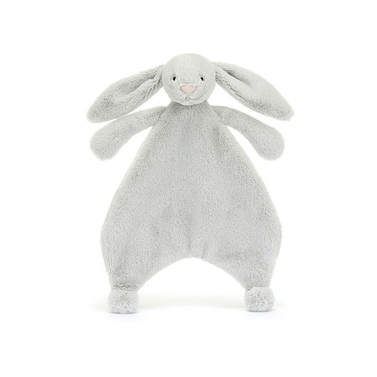 Bashful Silver Grey Bunny Lovie Comforter