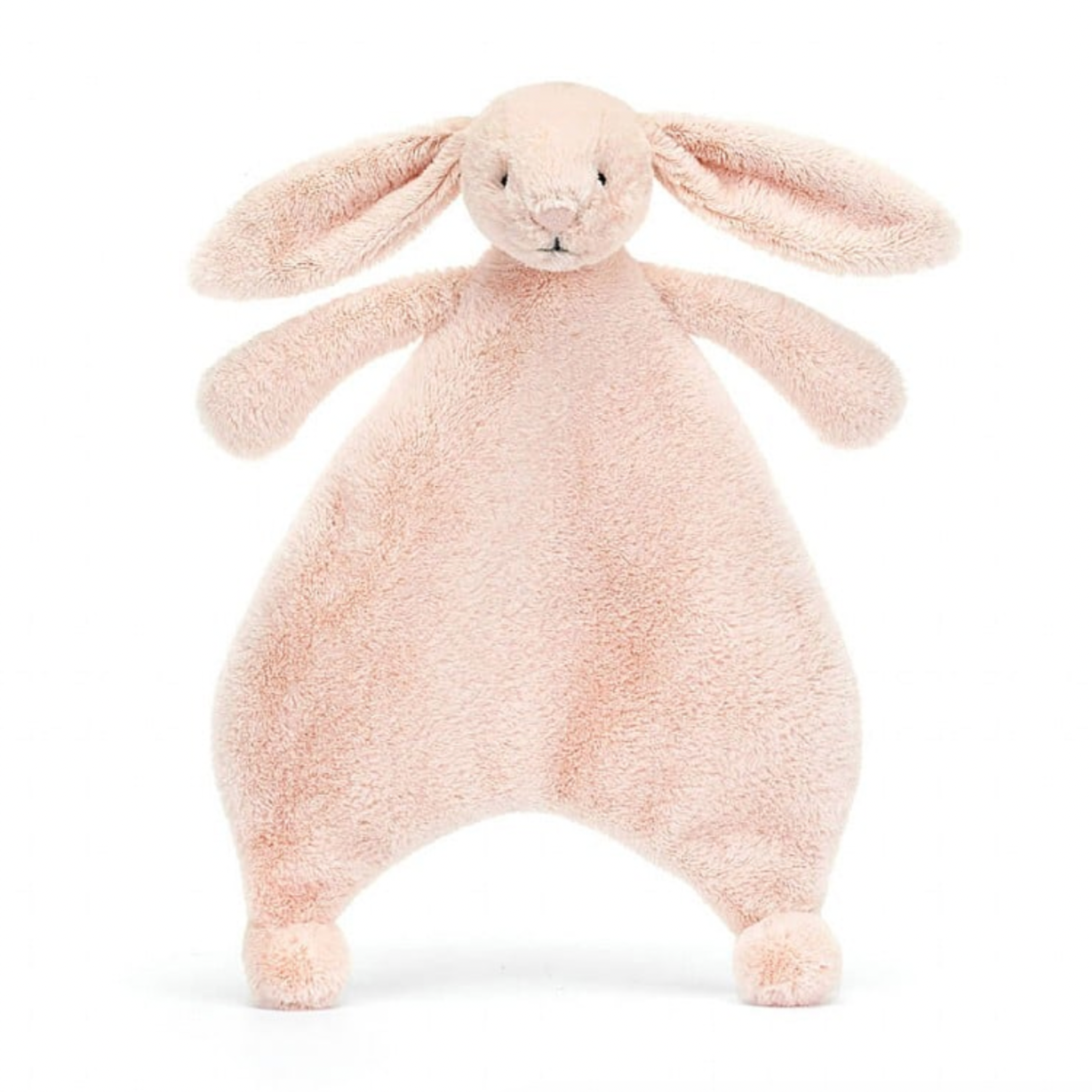 Bashful Blush Bunny Lovie Comforter