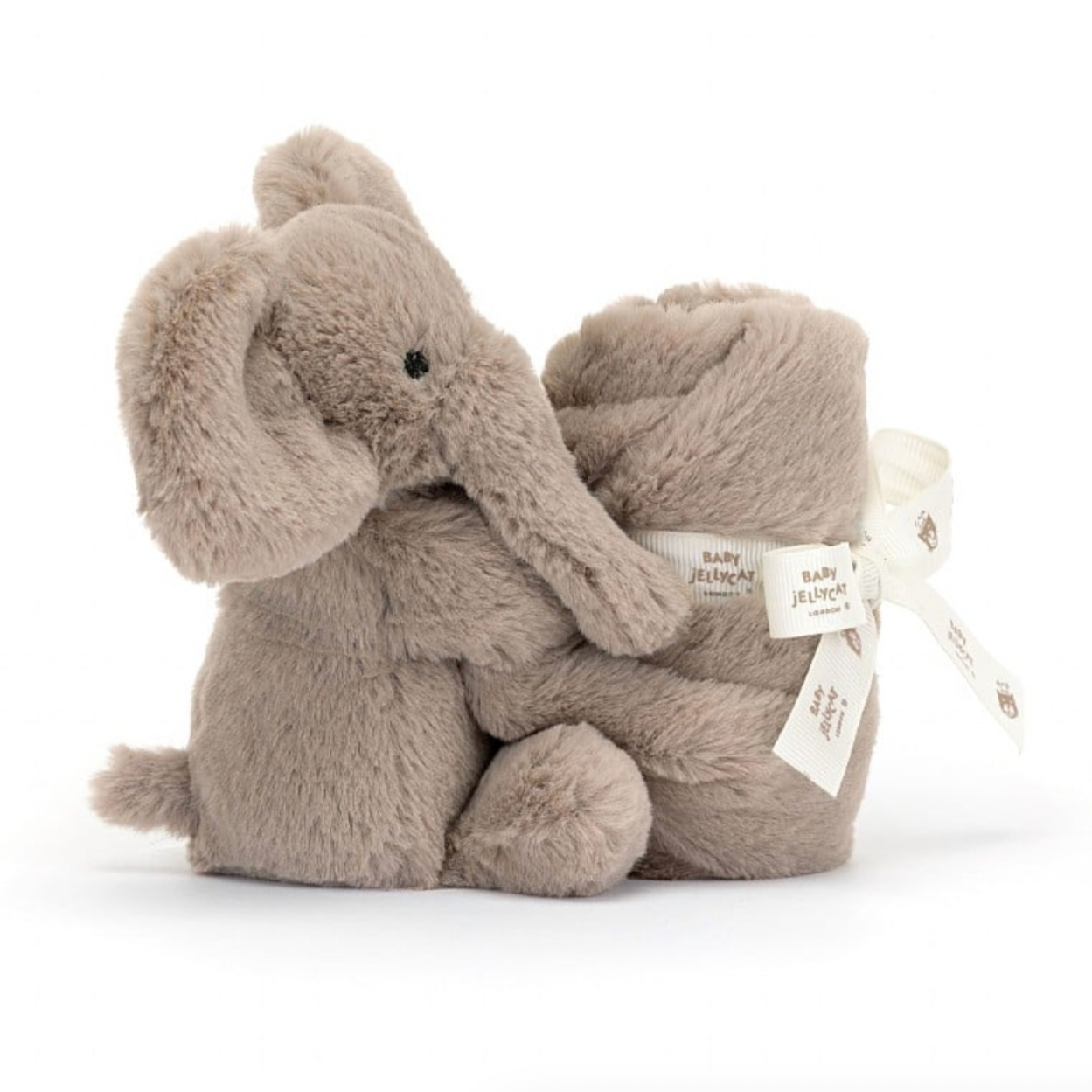 Jellycat Smudge Elephant Soother Lovie in GIft Box