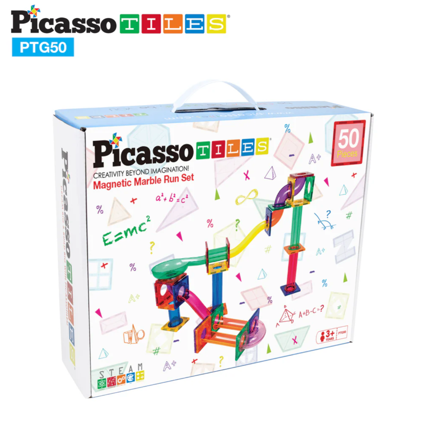 Magnetic Marble Run Track (50pcs)