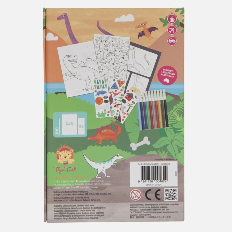 Coloring Set - dinosaur