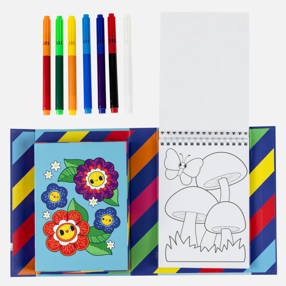 Color Change Coloring Set - Garden Friends