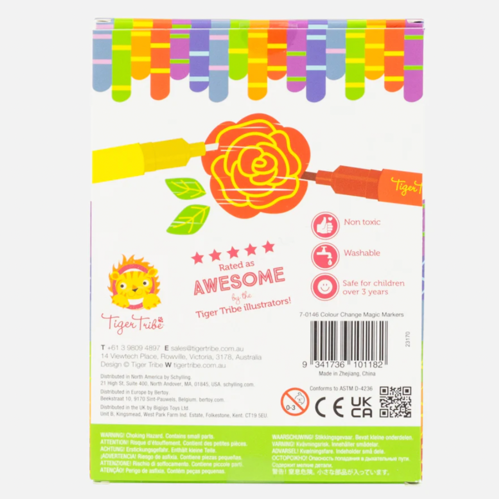 Color Change Magic Markers