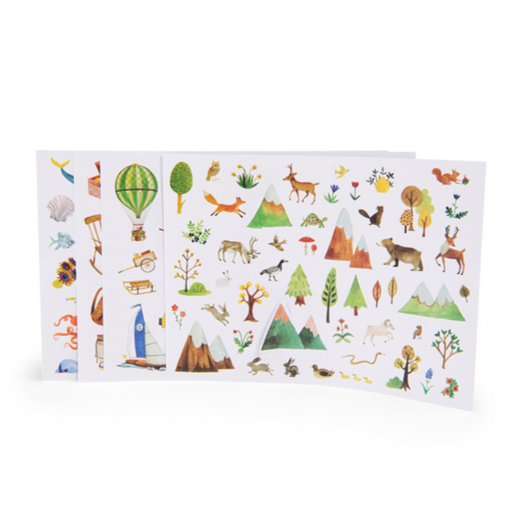100 stickers pack - The Explorer
