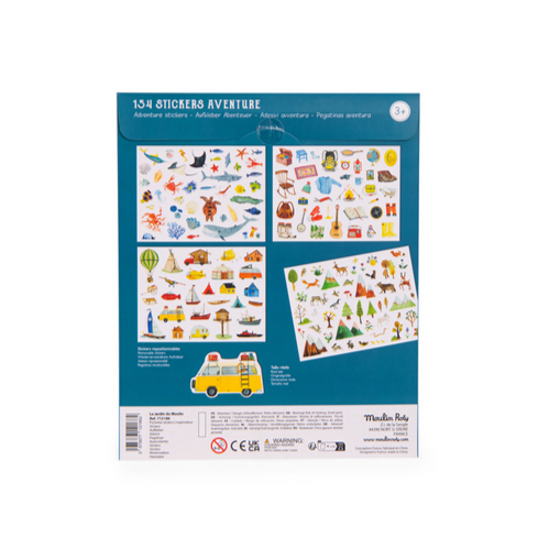 100 stickers pack - The Explorer