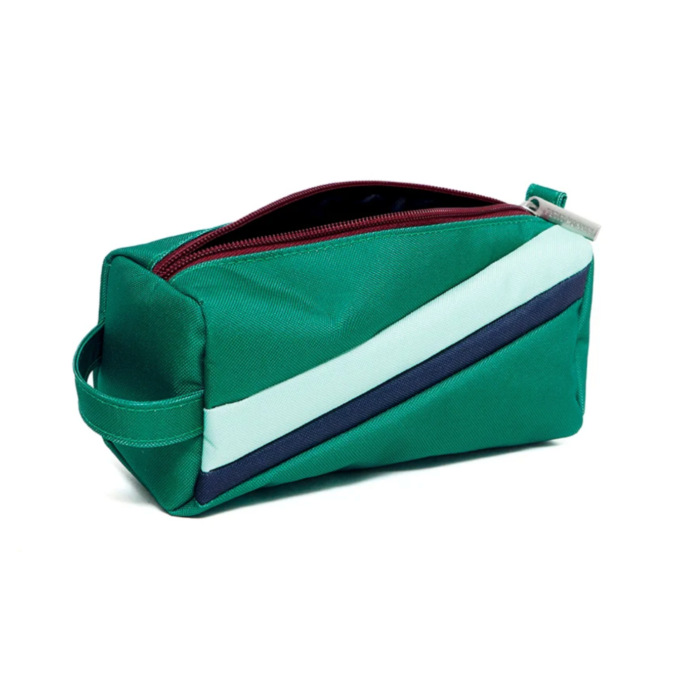 Pencil Case or Toiletry Bag -cadmium green