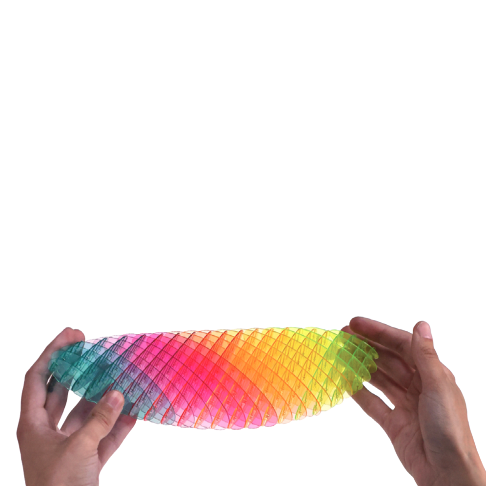 Morf Worm Pocket fidget toy -big rainbow
