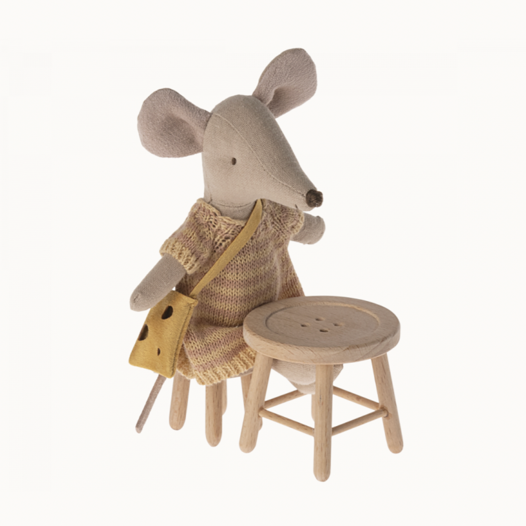 Table and Stool Set for Mouse