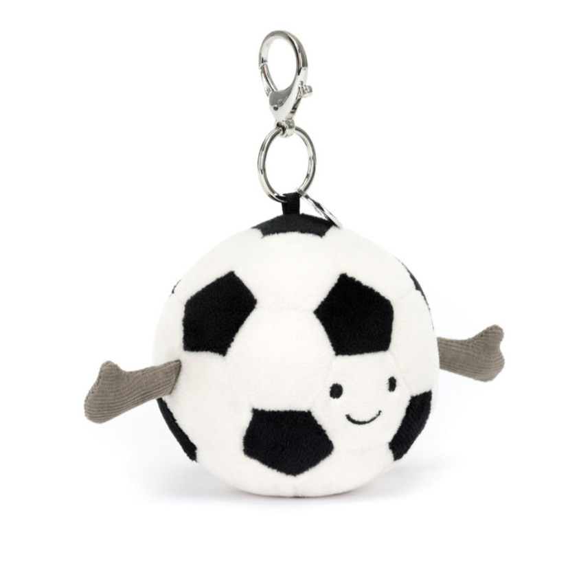 Jellycat Amuseable Sports Soccer Bag Charm