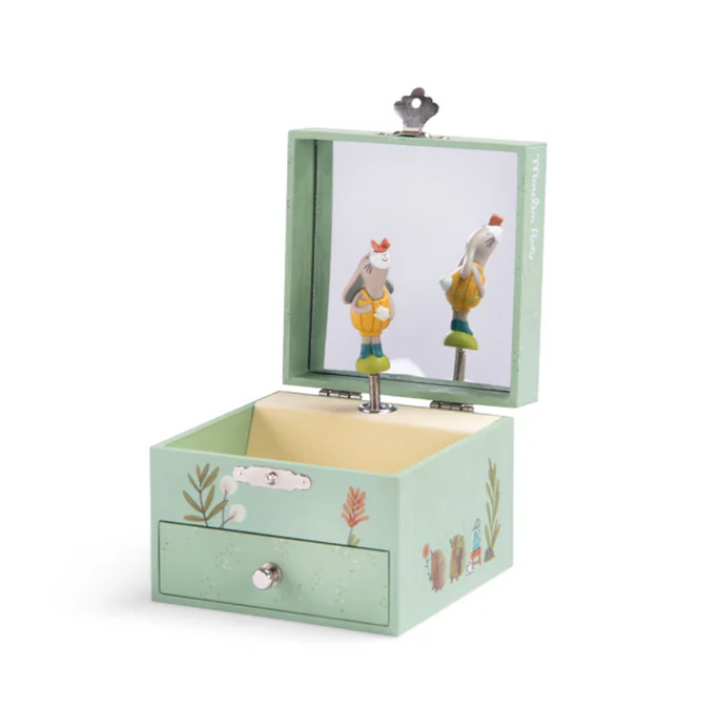 Musical jewellery box - Three Little Rabbits