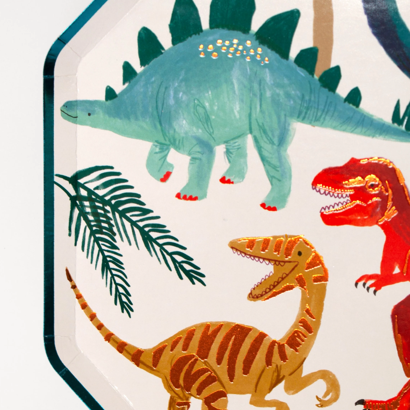 Dinosaur Kingdom Dinner Plates (x 8)