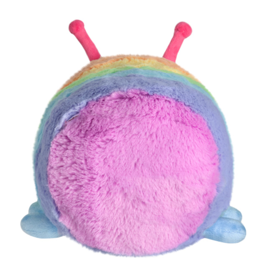 Mini Squishable Rainbow Caterpillar 7"