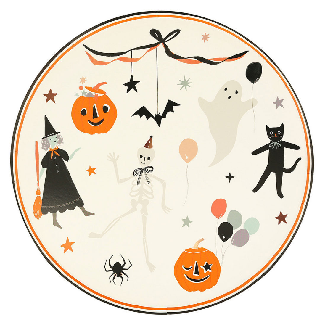 It's Halloween! Dinner Plates (x8)