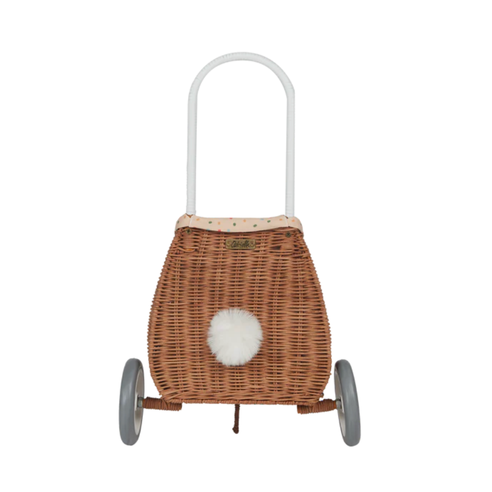 Rattan Bunny Luggy with Lining