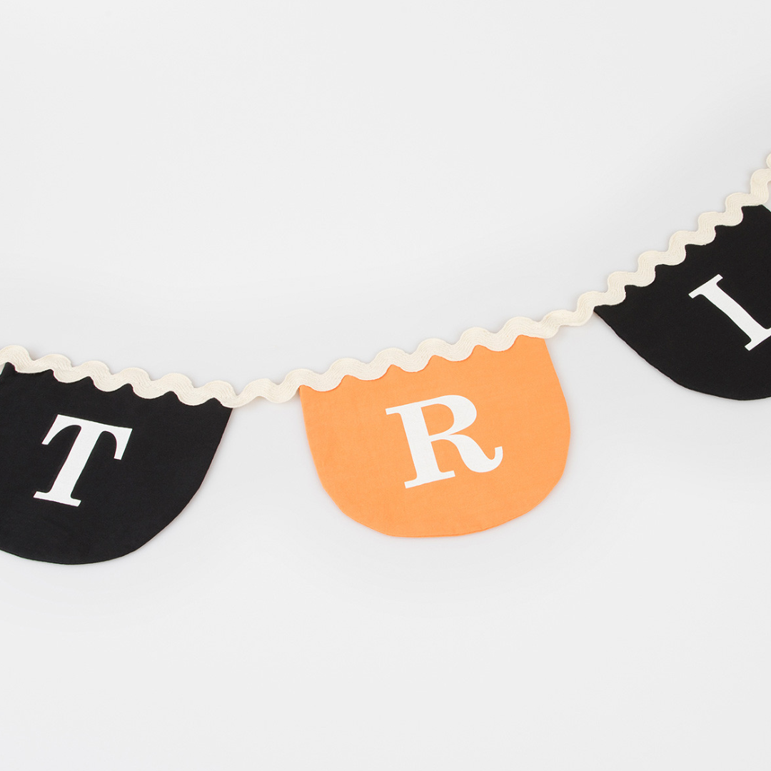 Trick Or Treat Fabric Garland