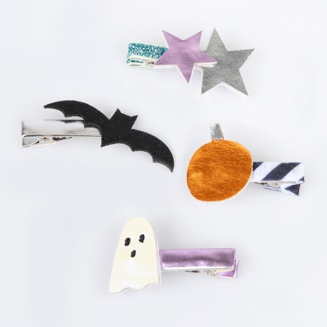 Halloween Icons Hair Clips