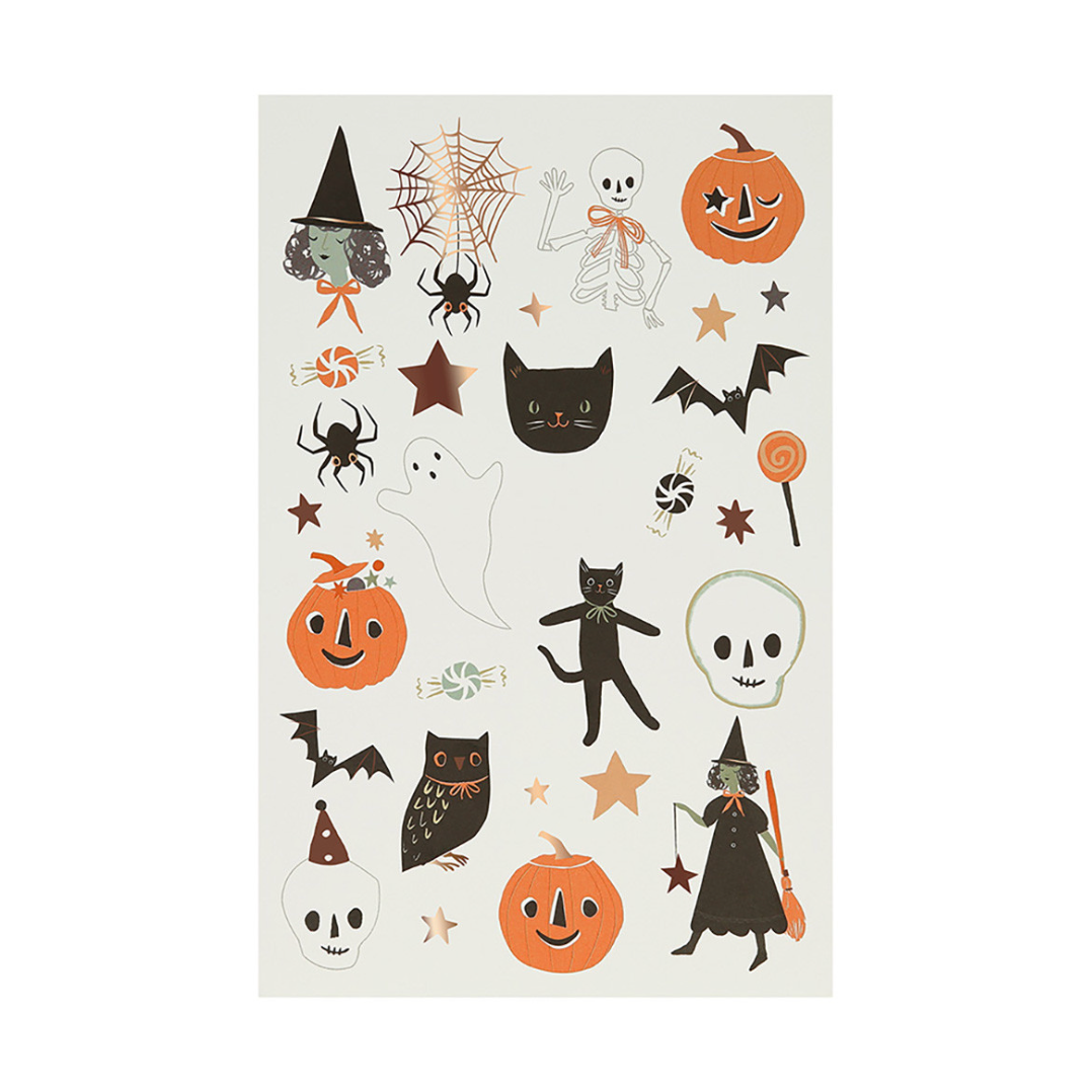 It's Halloween! Temporary Tattoos