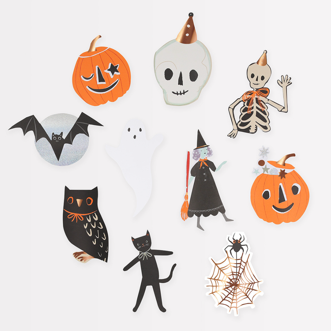 It's Halloween! Shaped Stickers (25pk)