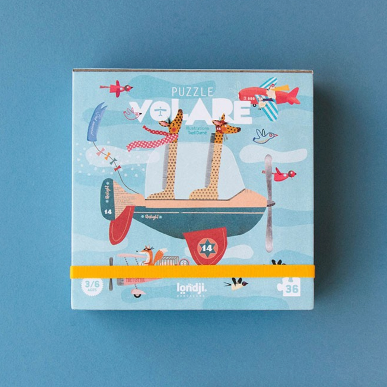 Volare pocket puzzle -36pcs -planes