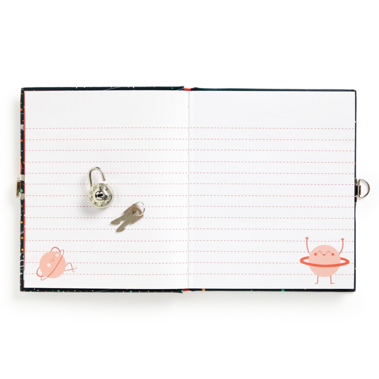 Solar System Locked Diary