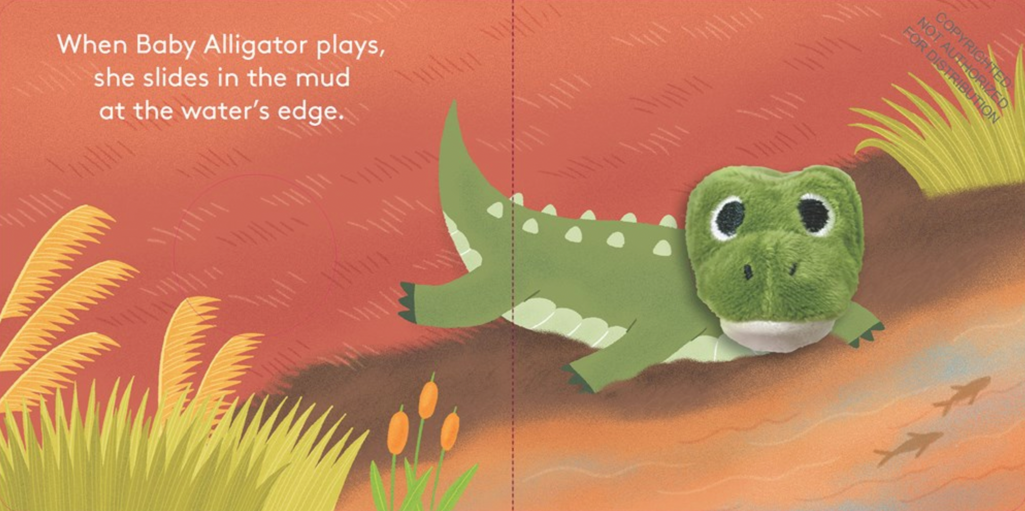 Baby Alligator: Finger Puppet Book