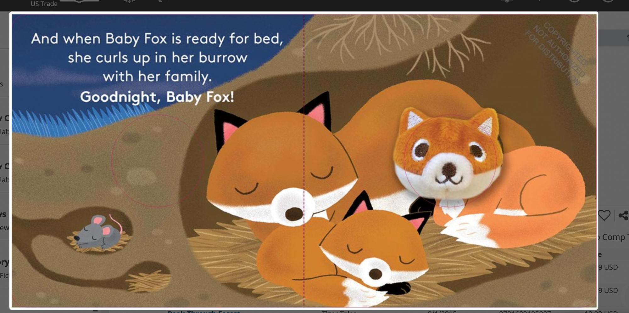 Baby Fox: Finger Puppet Book