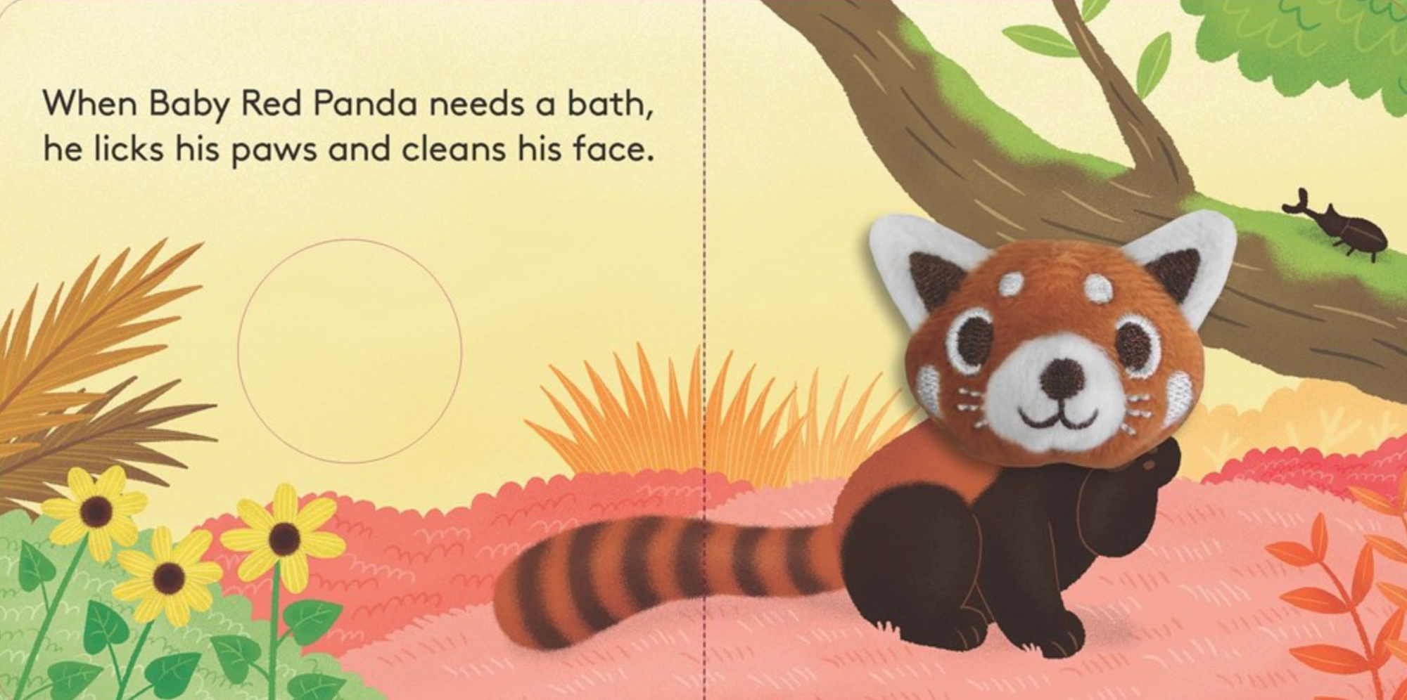 Baby Red Panda: Finger Puppet Book