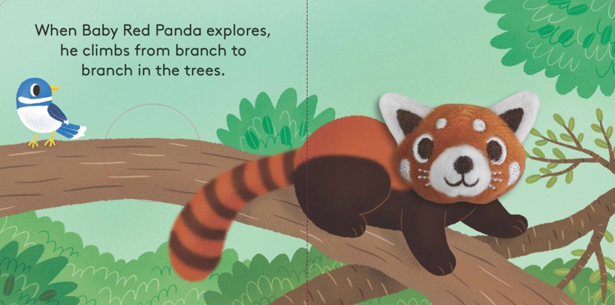 Baby Red Panda: Finger Puppet Book