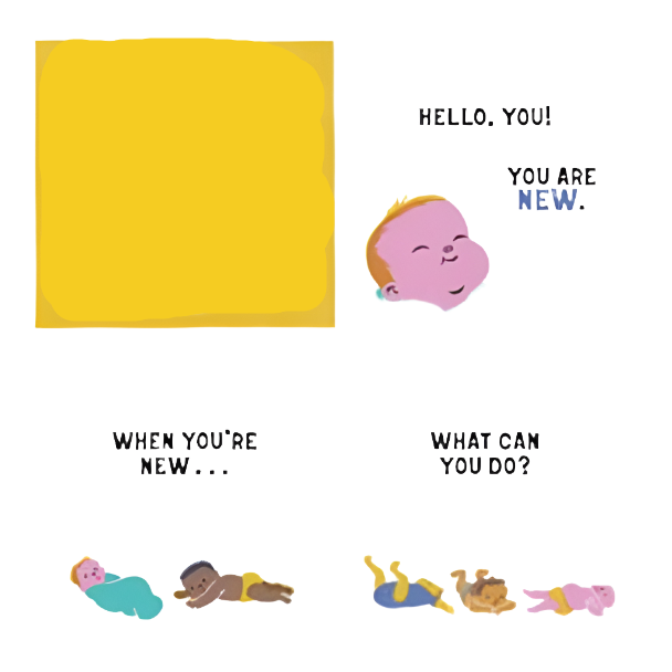 You Are New board book