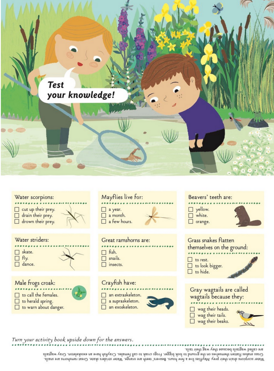 Streams and Ponds -My Nature Sticker Activity Book