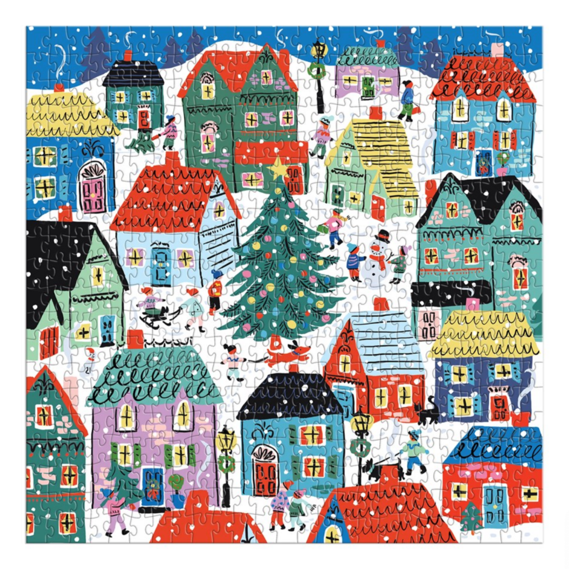 Christmas in the Village 500pcs House Puzzle